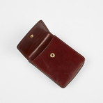 Leather Bi-Fold Wallet // Cognac