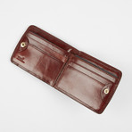 Leather Bi-Fold Wallet // Cognac