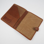 Genuine Leather Padfolio // Tan