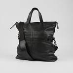 Premium Leather Tote // Black