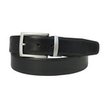 Xavier Reversible Leather Belt // Black + Brown (40)