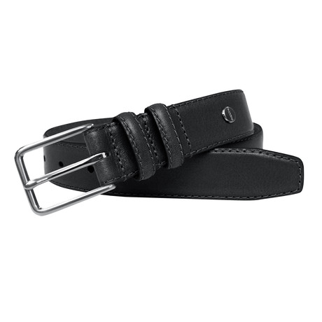 Greene Double Loop Dress Belt // Black (32)