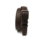 Clapton Double Loop Leather Belt // Brown (42)