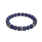 Dragon Scales Stopper Bracelets // Blue (5")