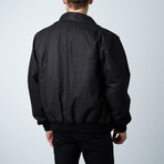 Aviator Jacket // Waxy Black (3XL)