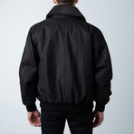 Aviator Jacket // Waxy Black (M)