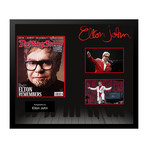 Elton John // Signed Rolling Stone Magazine
