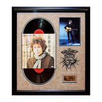 Signed + Framed Album Collage // Bob Dylan