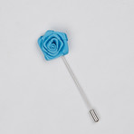 Lapel Flower // Blue Mini