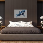 Great White Shark In Color I (18"W x 26"H x 0.75"D)
