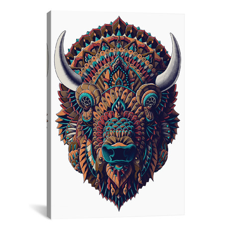 Bison In Color I by Bioworkz (18"W x 26"H x 0.75"D)