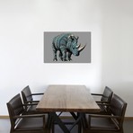 Rhino In Color IV (18"W x 26"H x 0.75"D)