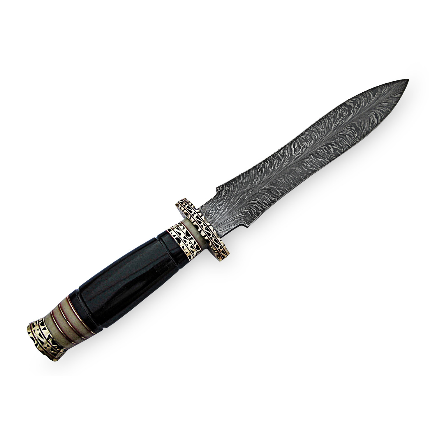 Feather Pattern Dagger // DK11 Poshland Knives Touch of Modern