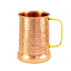 Hammered Copper Beer Stein // 20 oz