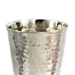 Hammered Nickel Mint Julep Cup