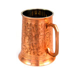 Copper Antique Beer Stein // 20 oz