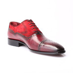Qeleigh Dress Shoes // Bordeaux Red (Euro: 46)