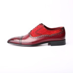 Qeleigh Dress Shoes // Bordeaux Red (Euro: 42)