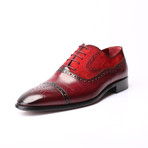 Qeleigh Dress Shoes // Bordeaux Red (Euro: 45)