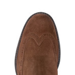Bresica Suede Chelsea Boot // Chocolate (US: 8.5)