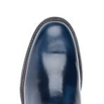 Bari Leather Chelsea Boot // Blue (US: 11.5)
