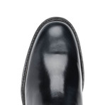 Bari Leather Chelsea Boot // Nero (US: 11.5)