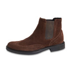 Bresica Suede Chelsea Boot // Chocolate (US: 10.5)