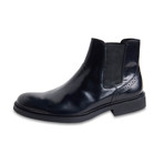 Bari Leather Chelsea Boot // Nero (US: 8.5)