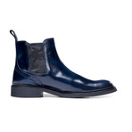 Bari Leather Chelsea Boot // Blue (US: 8)