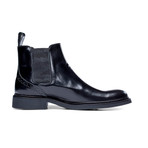 Bari Leather Chelsea Boot // Nero (US: 11.5)
