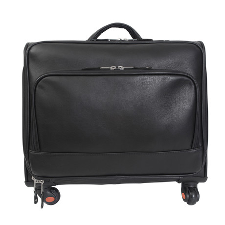 Carlin Canyon Wheeled Briefcase // Overnight + ID Holder & Dustbag