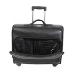 Carlin Canyon Wheeled Briefcase // Overnight + ID Holder & Dustbag