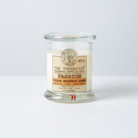 No. 11 Vintage Grapefruit Ginger Soy Candle (6oz Tin Can)