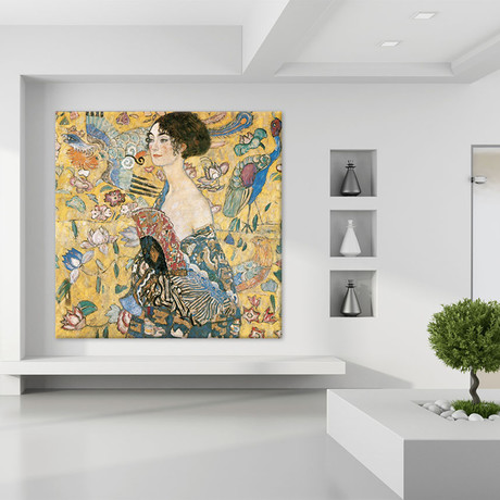 Gustav Klimt // Woman With Fan