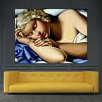 Tamara De Lempicka // Sleeping Girl I