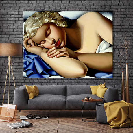 Tamara De Lempicka // Sleeping Girl I