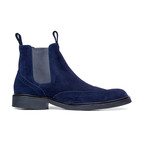 Bresica Suede Chelsea Boot // Blue (US: 8.5)