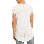 Basic Summer Short Sleeve Shirt // White (2XL)