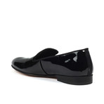 Patent Leather Slip-On Loafers // Black Patent (US: 9.5)