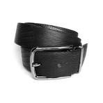 Croc Belt // Black (Size 30")