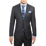 Notch Lapel Suit // Dark Gray Corduroy (US: 40S)
