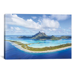 Bora Bora Island, French Polynesia // Matteo Colombo (26"W x 18"H x 0.75"D)