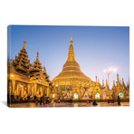 Golden Shwedagon Pagoda, Burma (26"W x 18"H x 0.75"D)