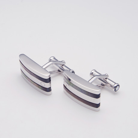 Rectangle Cuff Links // Silver