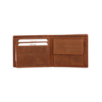 Leslow Bi-Fold Wallet // Brown
