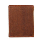Gereith Bi-Fold Wallet // Brown