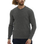 Louie Knitwear // Grey Melange (XL)