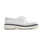 Lace-Up Round Creepers // White (Euro: 39)