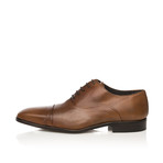 Oxford Lace-Up Cap Toe Classic Shoe // Cognac (Euro: 43)