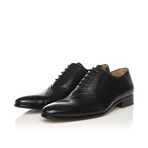 Oxford Lace-Up Cap Toe Classic Shoe // Black (Euro: 41)